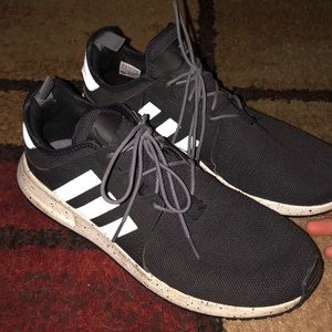 Size 11 shoes. reflective strips. Barely worn